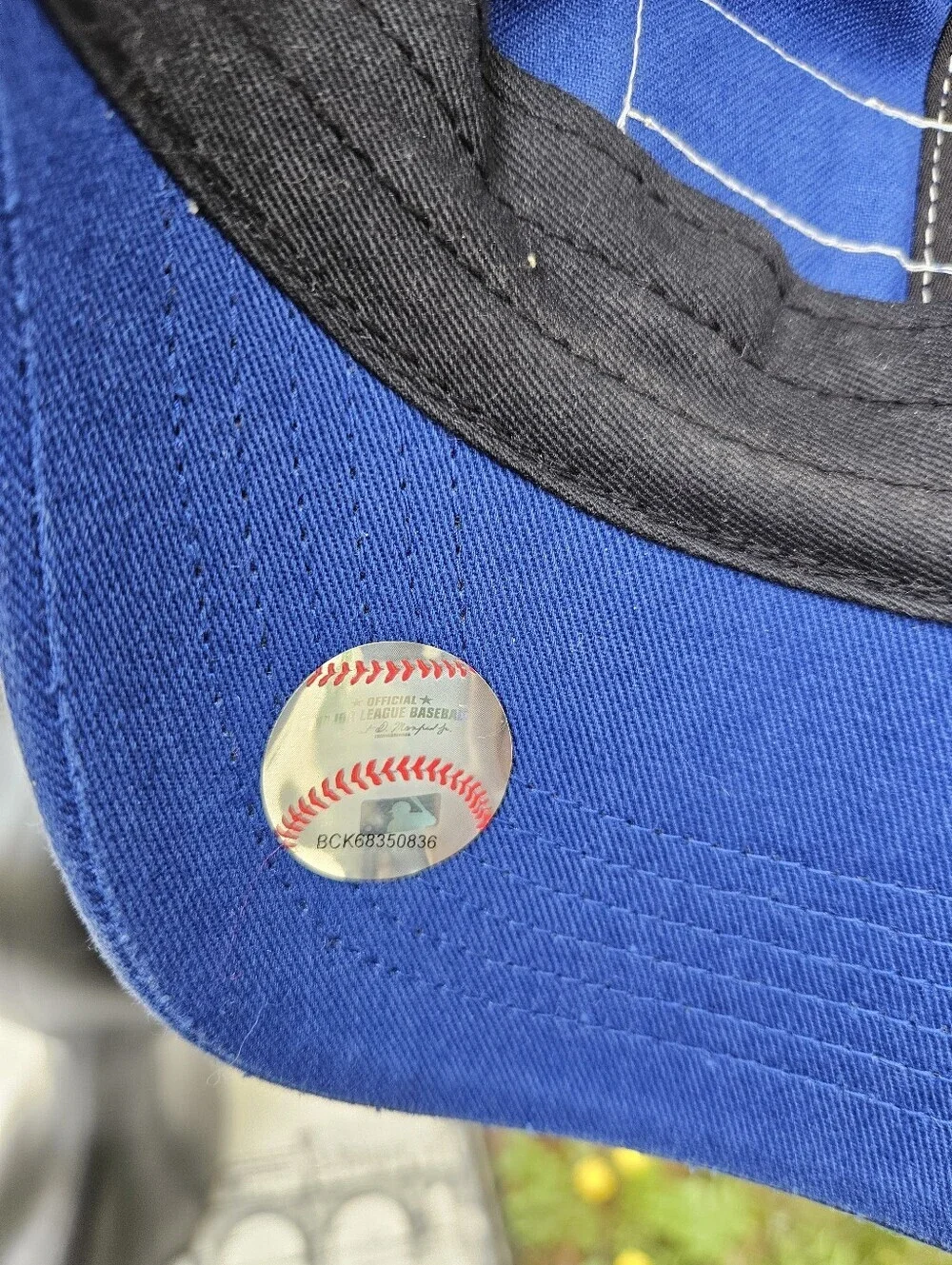 47 Hats MLB LA Dodgers blue and white snapback hat